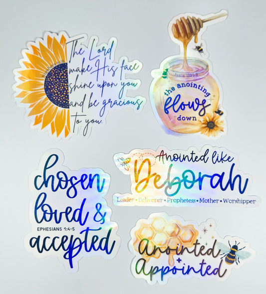 $5 Bundle 5pk Stickers #57