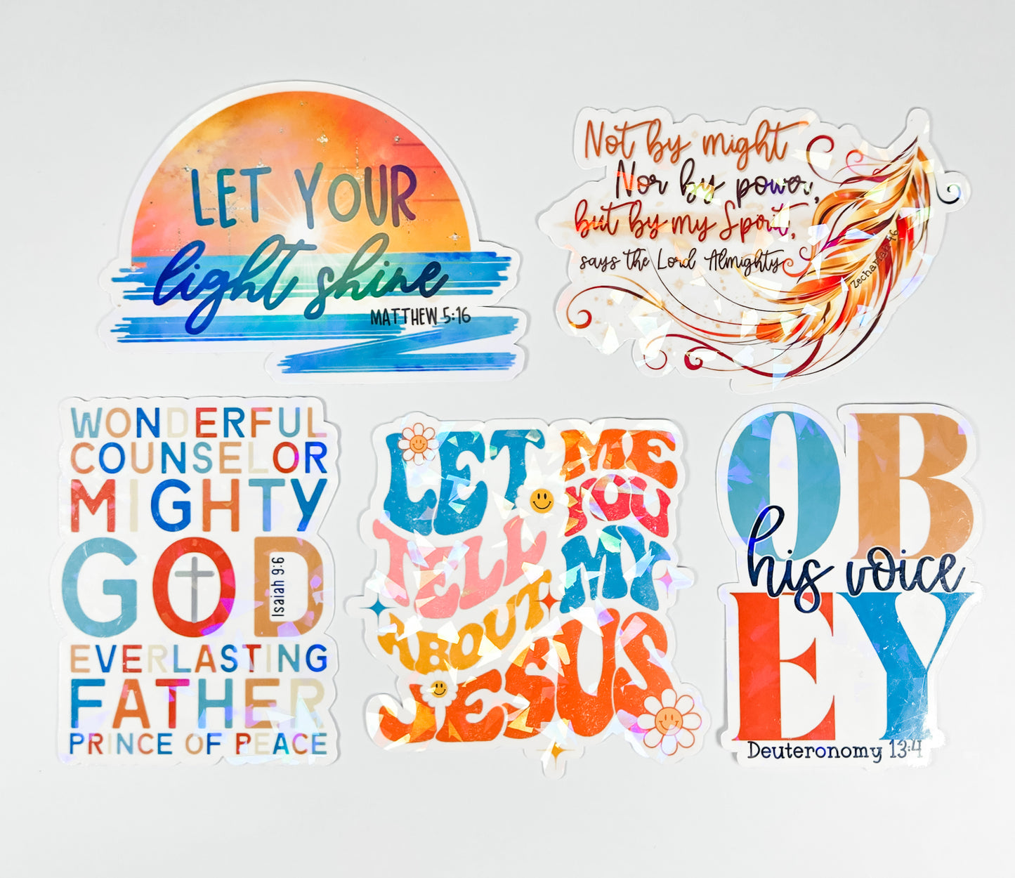 $5 Bundle 5pk Stickers #58