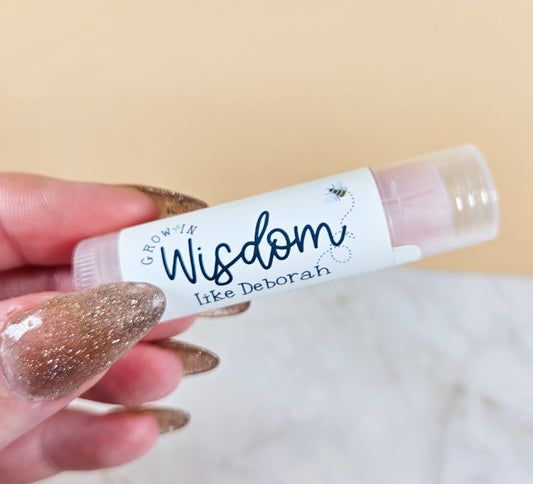 Grow in Wisdom like Deborah Buttercream Cupcake Lip Balm