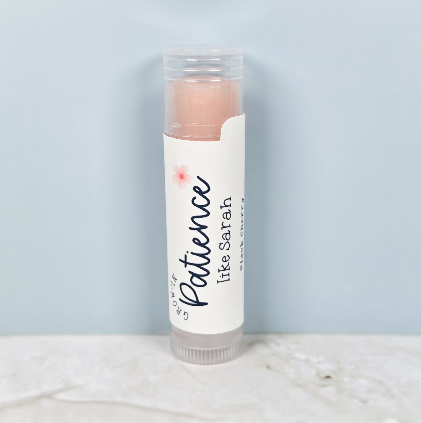 Grow in Patience like Sarah Black Cherry Lip Balm
