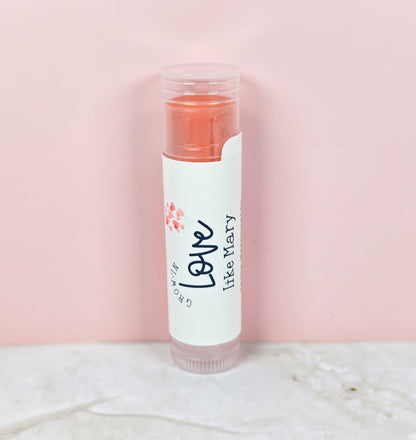 Grow in Love like Mary Watermelon Lip Balm