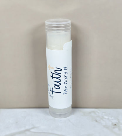 Grow in Faith like Mary M Creme Brulee Lip Balm