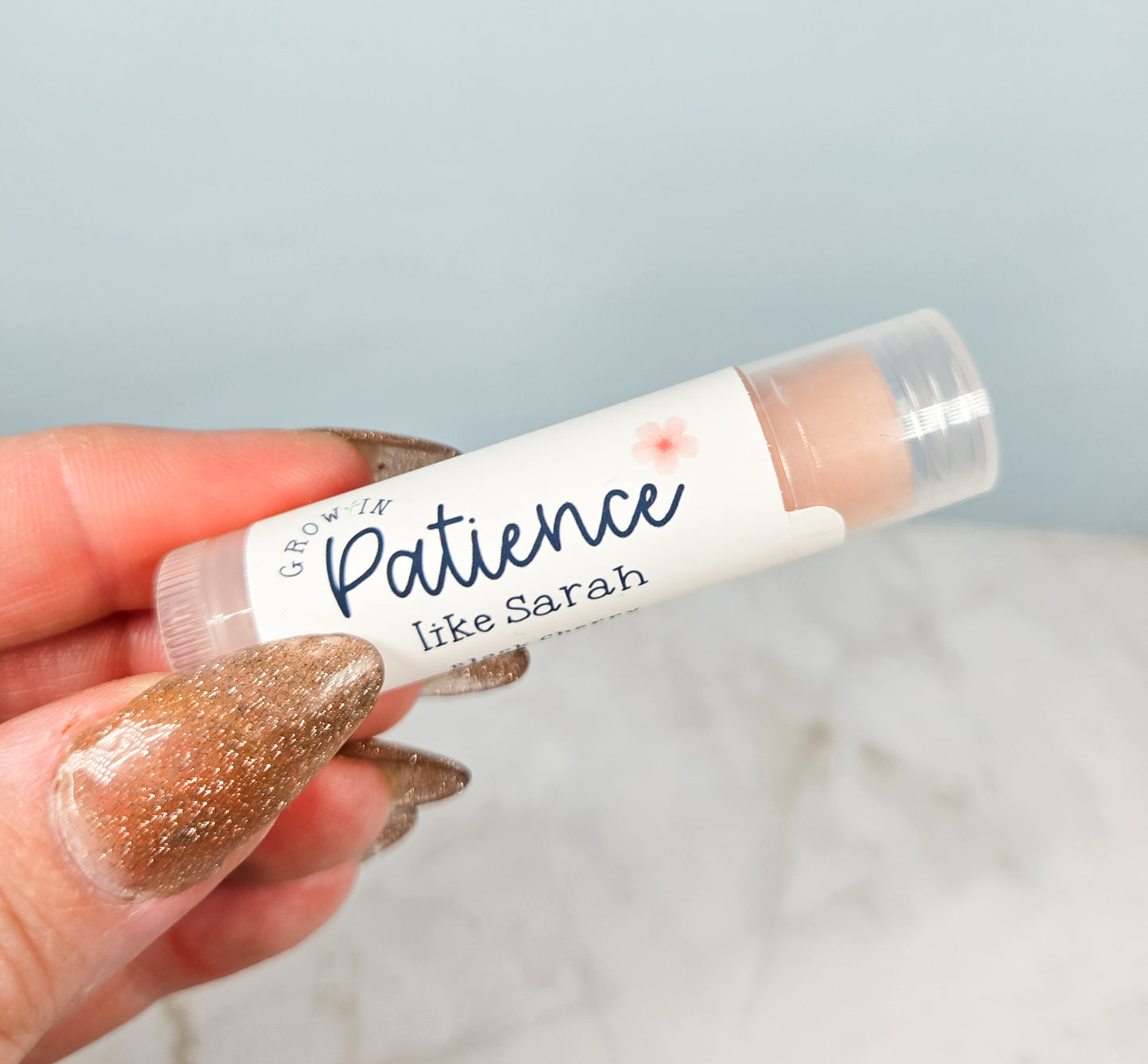 Grow in Patience like Sarah Black Cherry Lip Balm