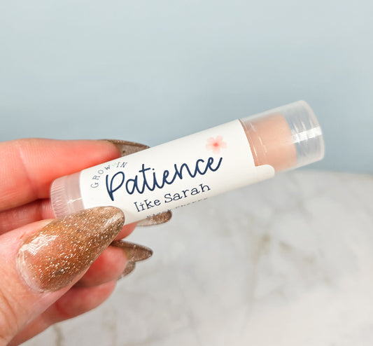 Grow in Patience like Sarah Black Cherry Lip Balm