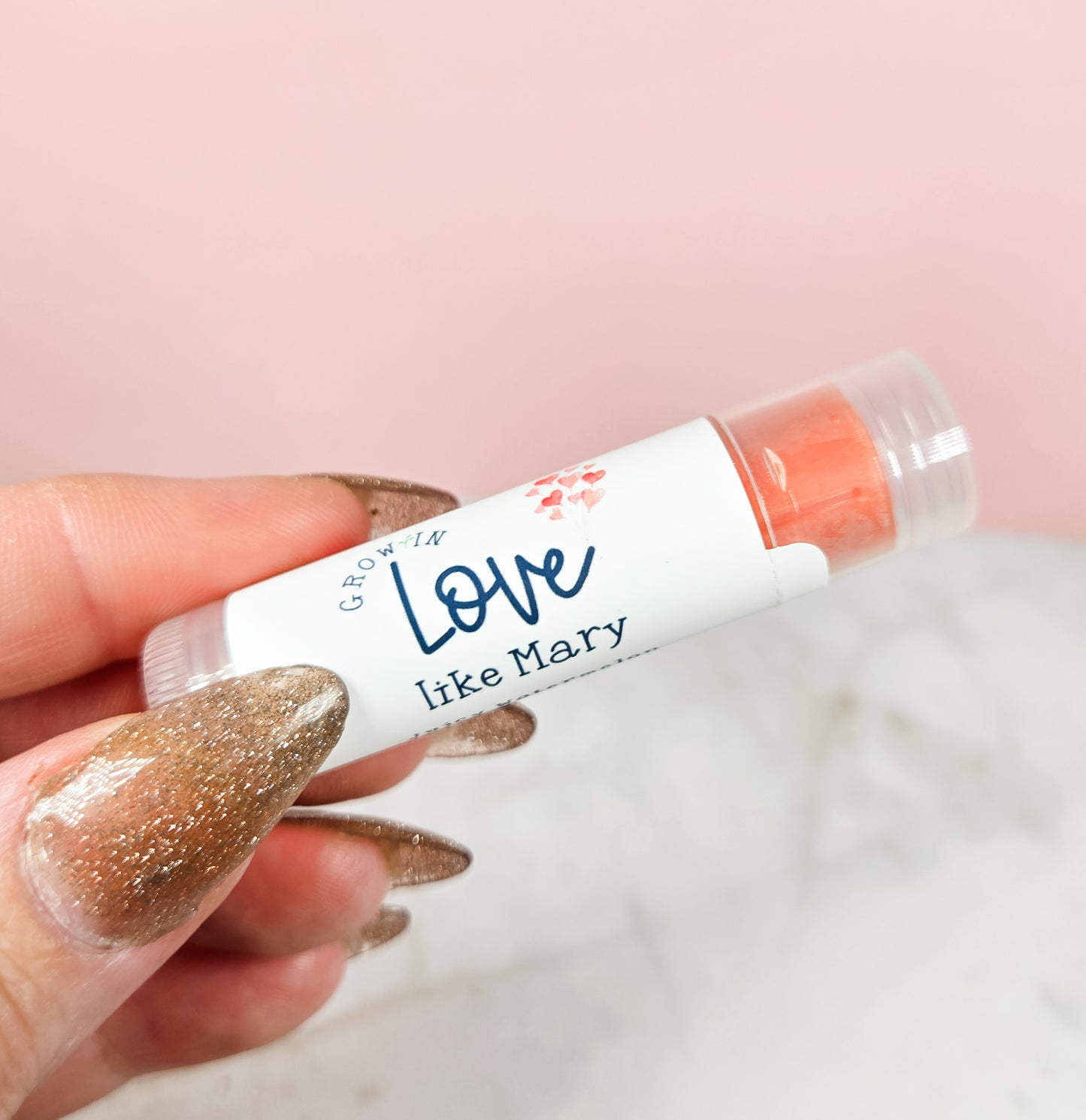 Grow in Love like Mary Watermelon Lip Balm