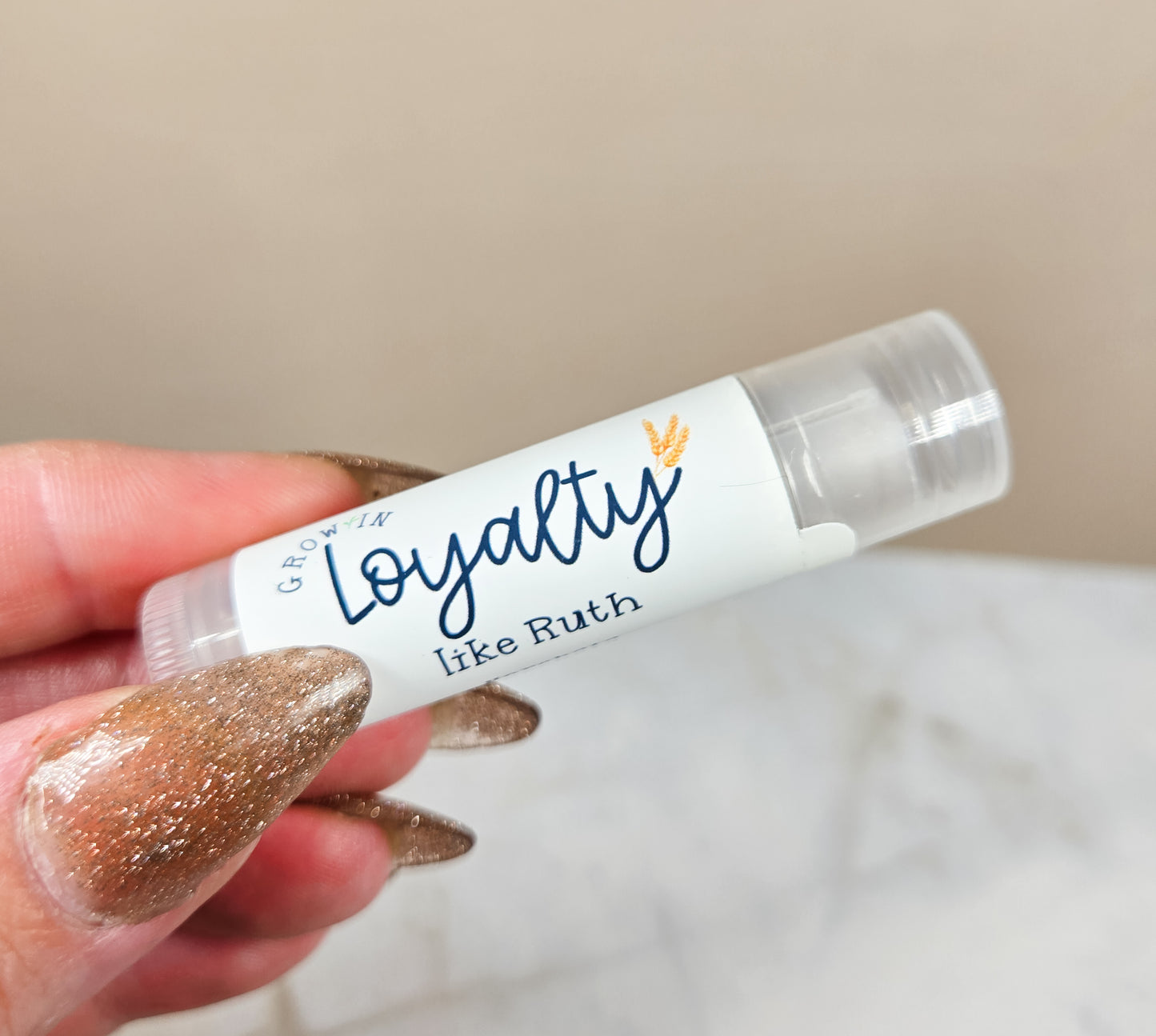 Grow in Loyalty like Ruth Horchata Lip Balm