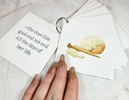 Proverbs 31 Virtuous Woman Scripture Memorization Cards