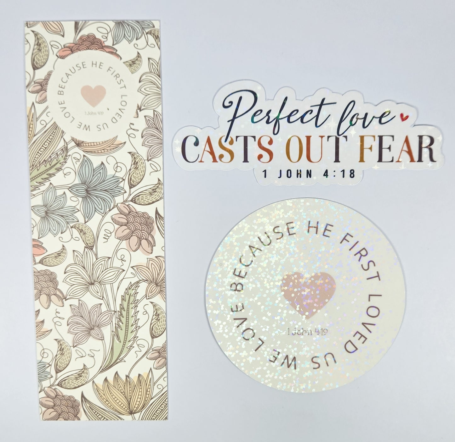 $5 Bundle Bookmark + 2pk Stickers #73