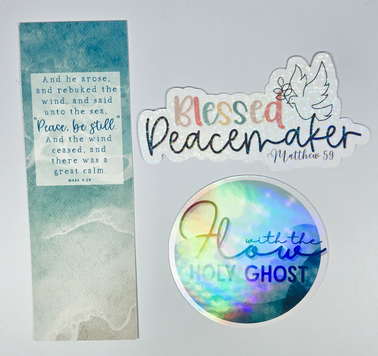$5 Bundle Bookmark + 2pk Stickers #80