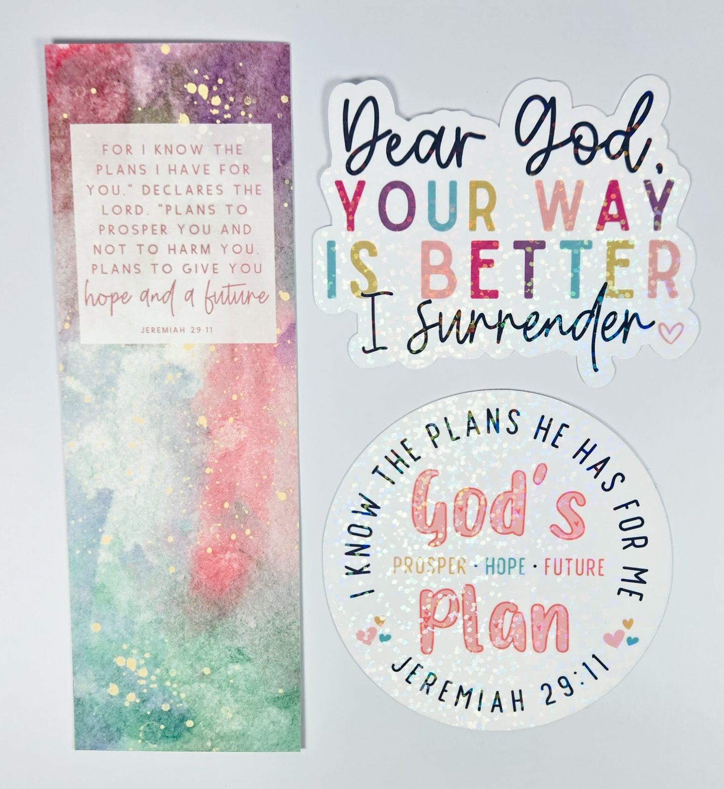$5 Bundle Bookmark + 2pk Stickers #82