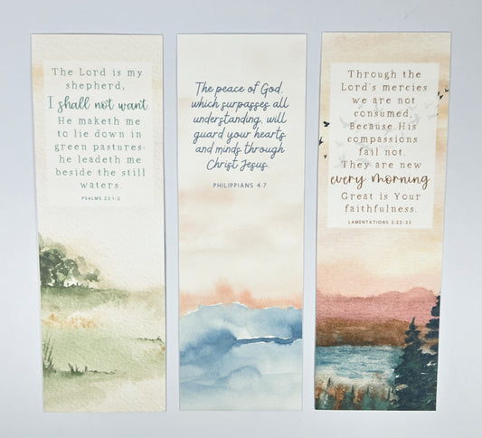 $5 Bundle 3pk Bookmarks #94