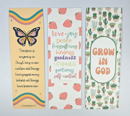 $5 Bundle 3pk Bookmarks #101