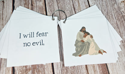 Psalm 23 Scripture Memorization Cards