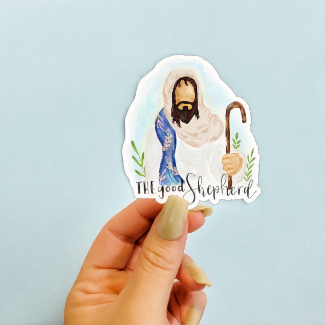 The Good Shepherd Christian Sticker