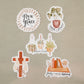 Grow in the Word Mini Sticker Pack