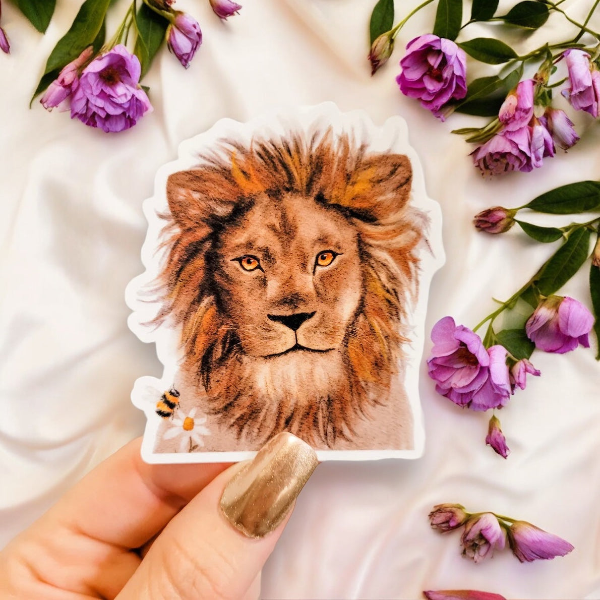 Lion of Judah Christian Sticker