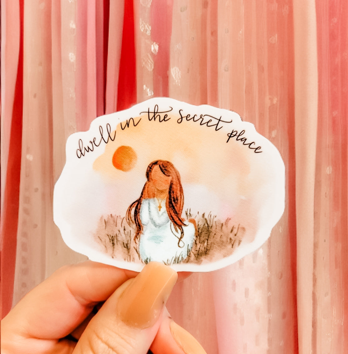 Psalm 91 Dwell in the Secret Place Sticker