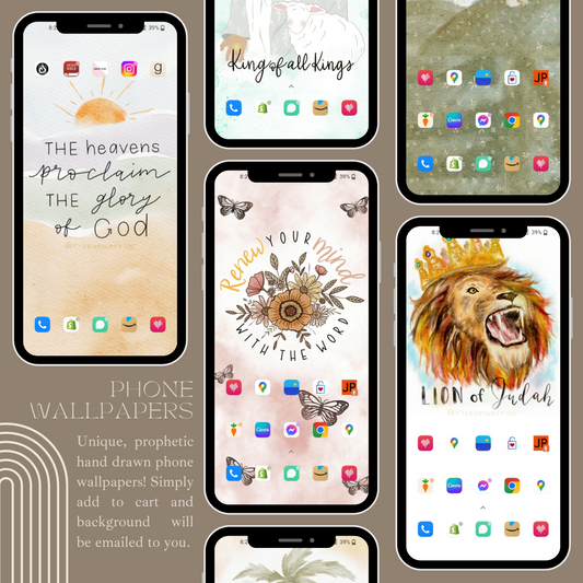 King Lion of Judah Phone Background Digital Download