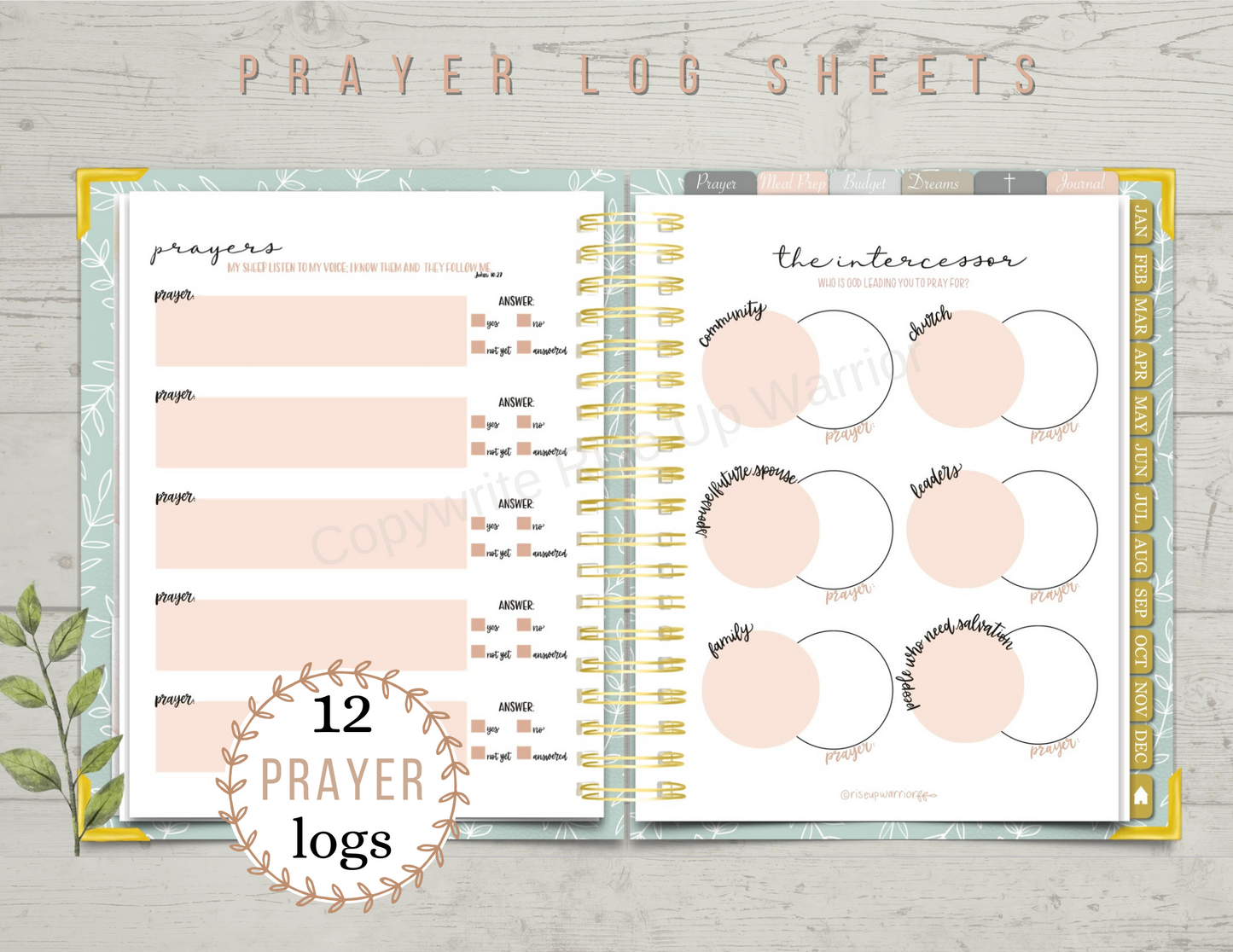 Mint Leaf Planner