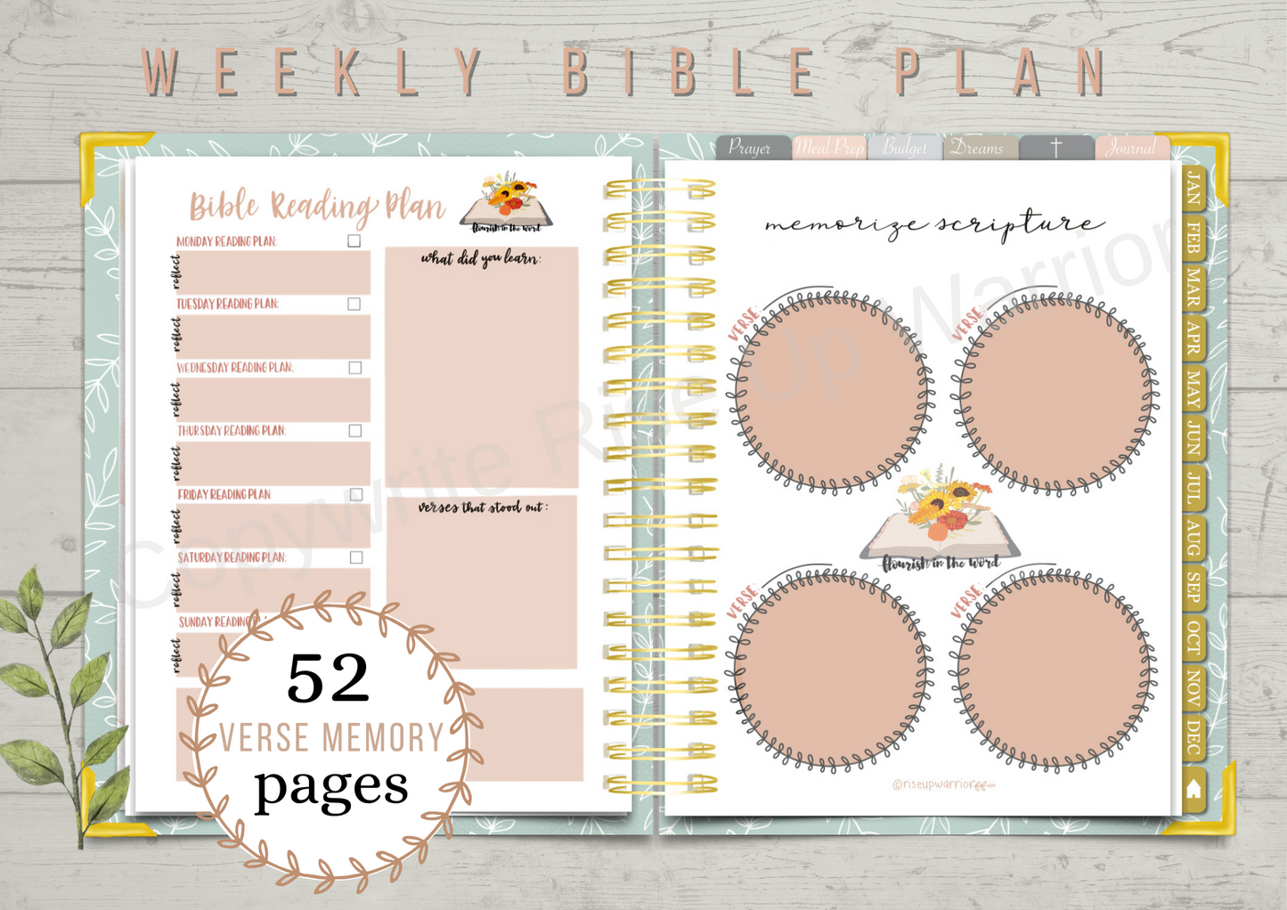 Mint Leaf Planner