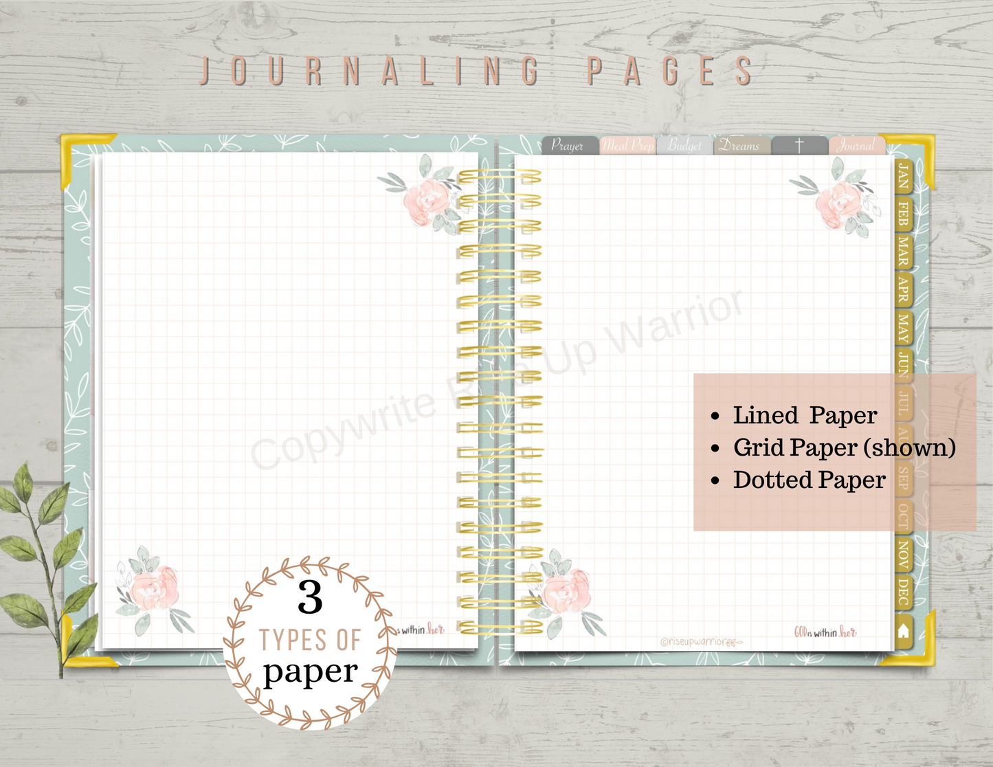 Mint Leaf Planner