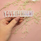 Holographic Love is Sticker
