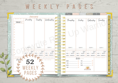 Mint Leaf Planner