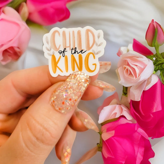 Girl's Child of the King Mini Sticker