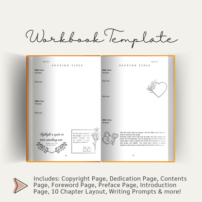 Workbook Template for Canva (Editable)