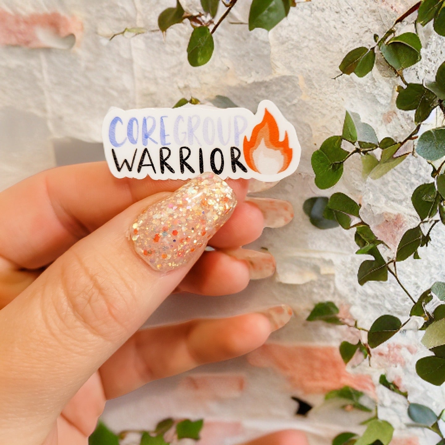 Boy's Core Group Warrior Mini Sticker