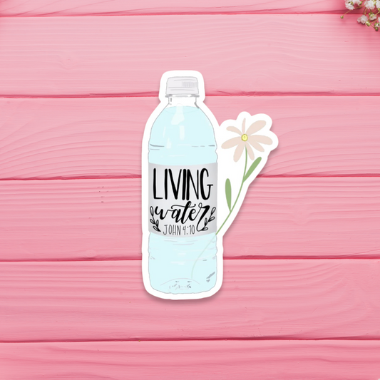 Living Water Sticker
