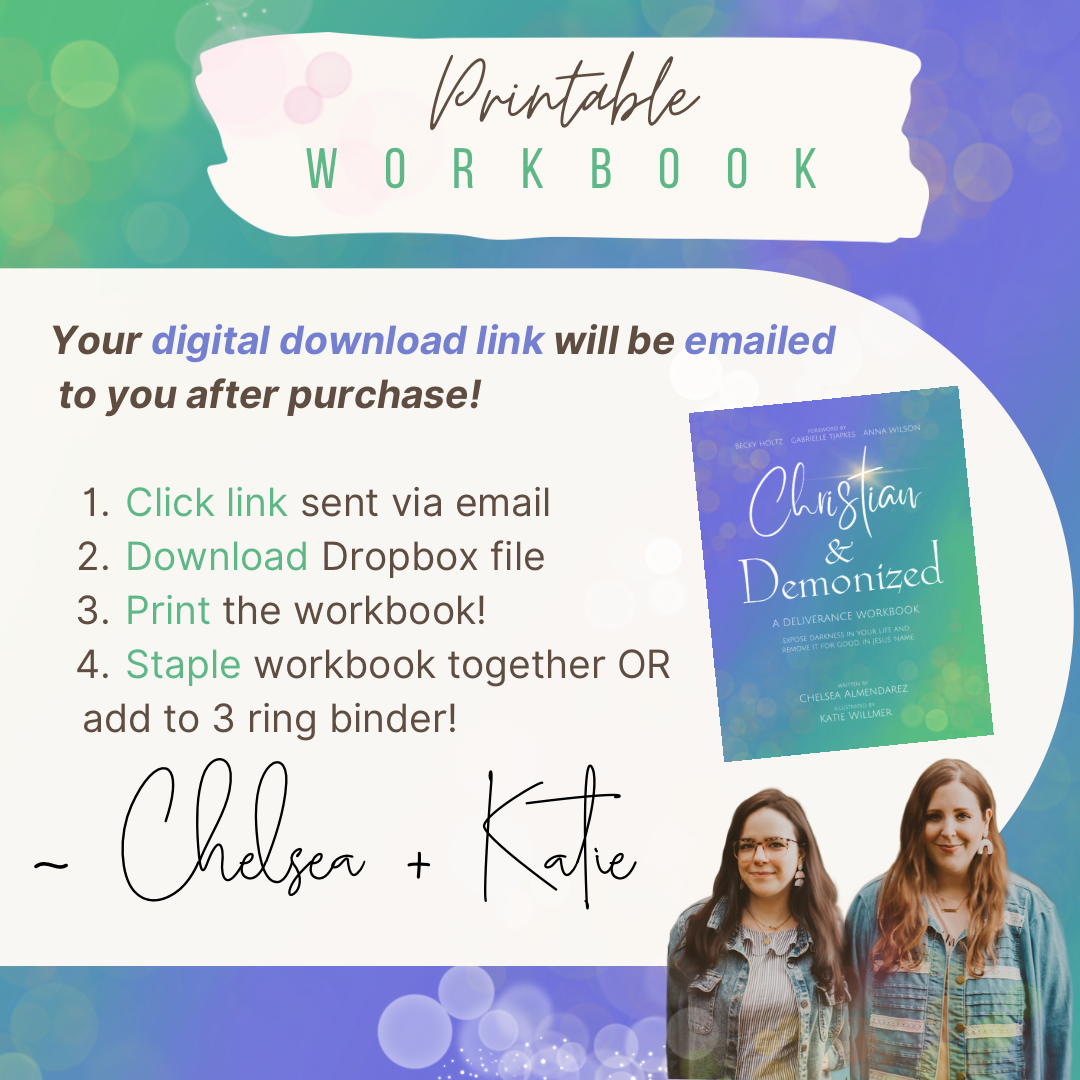 Printable Christian & Demonized Workbook