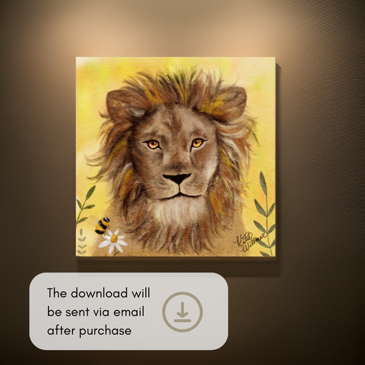 Lion of Judah Digital Print