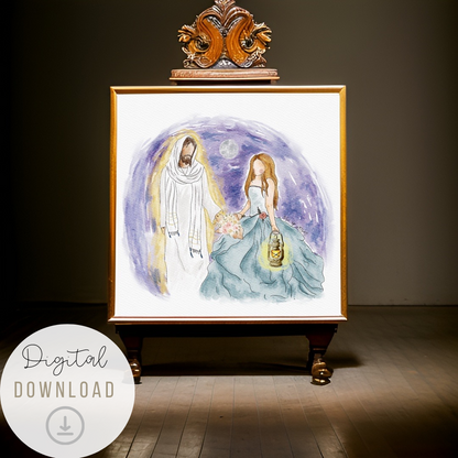 Bride of Christ Digital Print