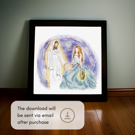 Bride of Christ Digital Print