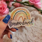 Holographic Heaven Bound Rainbow Sticker