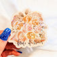 Holographic Bride of Christ Bouquet Sticker