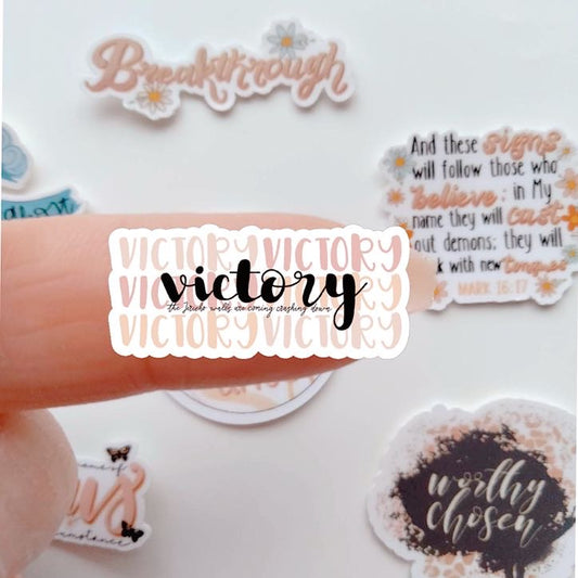 Victory Mini Sticker