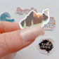 Mark 11:23 Mountain Mini Sticker