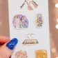 Holographic Bride of Christ 5pk Mini Stickers