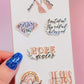 Holographic Sweet Jesus 5pk Mini Stickers