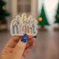 Oh Holy Night Holographic Sticker