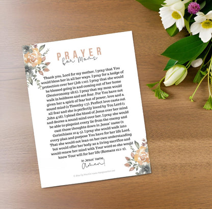 Prayer for Moms Digital Download