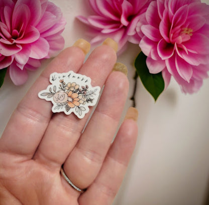 Kindness Floral Mini Sticker