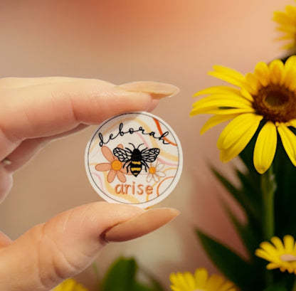 Deborah Arise Bee Mini Sticker