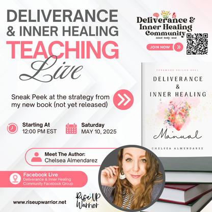 Deliverance & Inner Healing Worksheets Digital Download