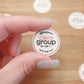 Jenny's Core Group Single Mini Sticker