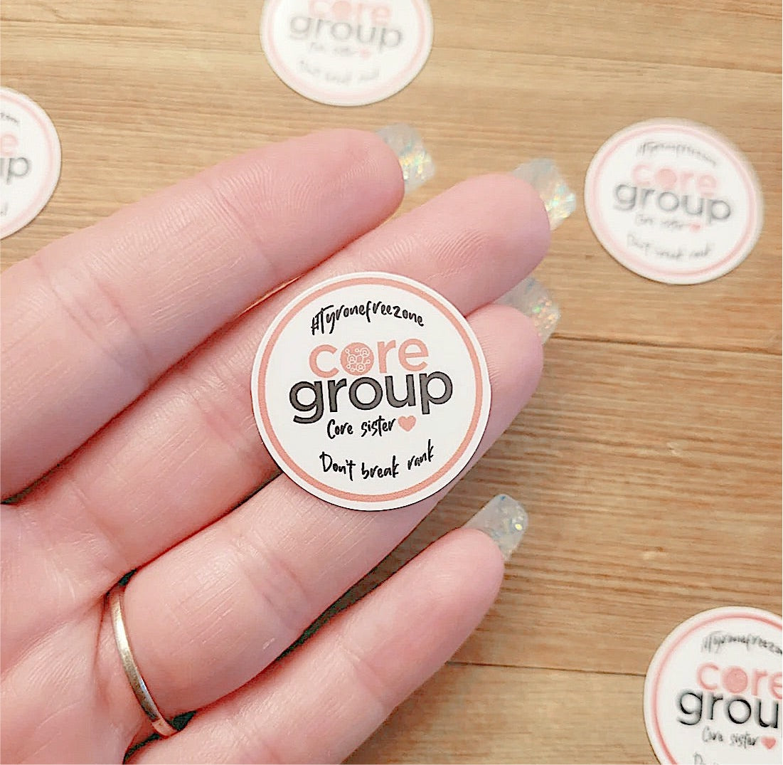 Jenny's Core Group Single Mini Sticker
