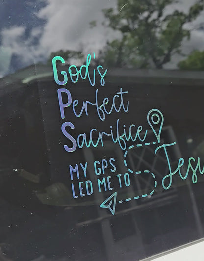 My GPS Car Decal