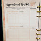 Appointment Tracker Planner Refill